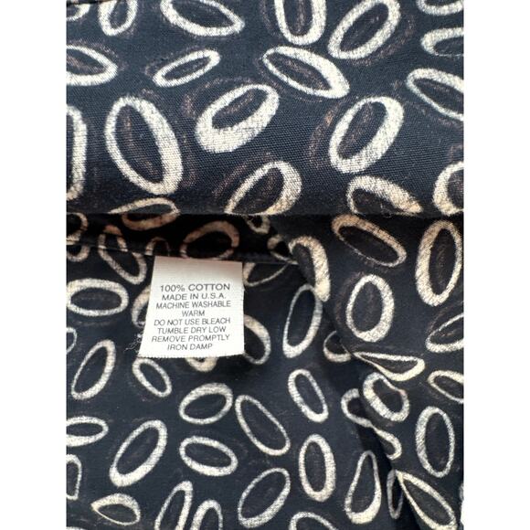 Maus & Hoffman Button Down Shirt Long Sleeve Retro Print Size XXL - Picture 10 of 10